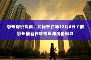 鄂州房价指南,揭秘往年12月最新楼盘与房价信息