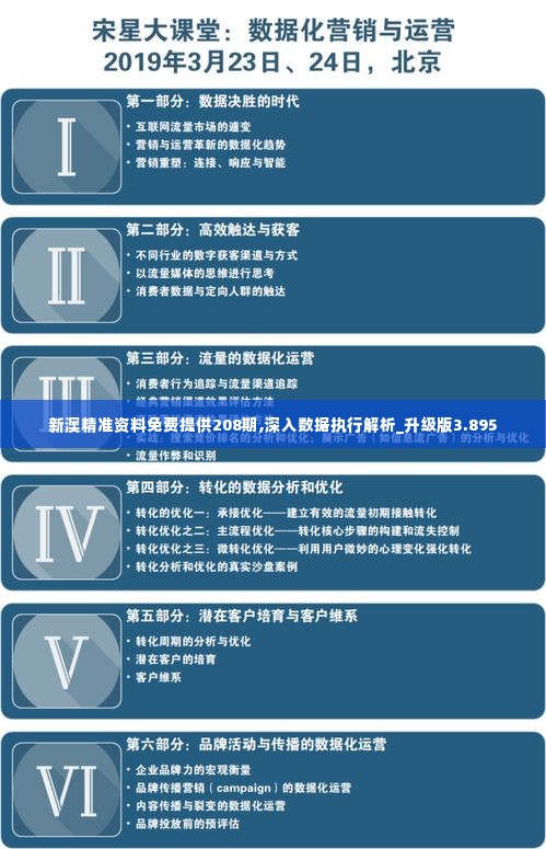 新澳精准资料免费提供208期,深入数据执行解析_升级版3.895
