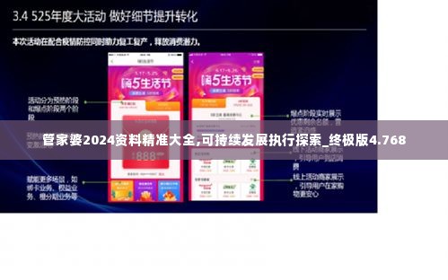 管家婆2024资料精准大全,可持续发展执行探索_终极版4.768