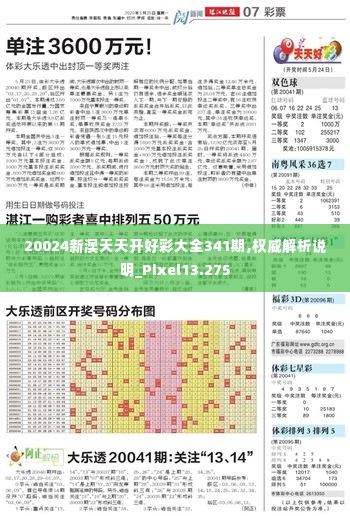 20024新澳天天开好彩大全341期,权威解析说明_Pixel13.275