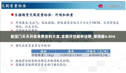 新澳门天天开奖免费资料大全,全面评估解析说明_增强版6.836