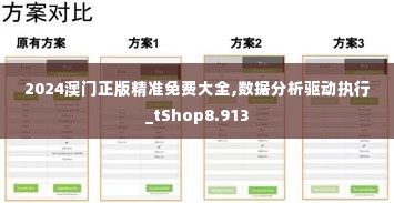 2024澳门正版精准免费大全,数据分析驱动执行_tShop8.913