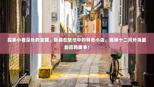 揭秘十二月外海招聘盛事,小巷深处的宝藏特色小店