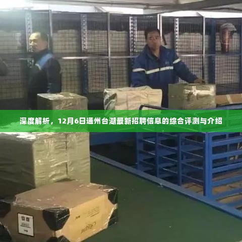 深度解析,通州台湖最新招聘资讯综合评测与介绍(12月6日)