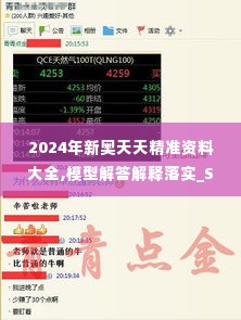 2024年新奥天天精准资料大全,模型解答解释落实_SHD5.544