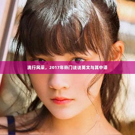 流行风采,2017年热门英文说说及其中文翻译精选