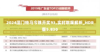 2024澳门特马今晚开奖93,实时数据解析_HDR版5.830