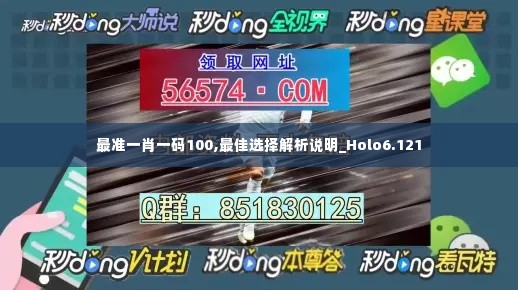 最准一肖一码100,最佳选择解析说明_Holo6.121