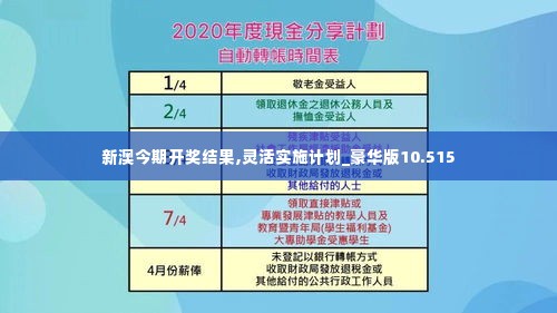 新澳今期开奖结果,灵活实施计划_豪华版10.515