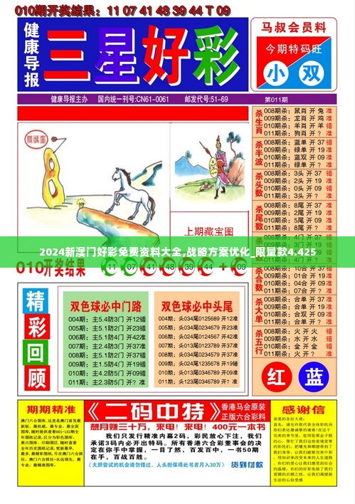 2024新澳门好彩免费资料大全,战略方案优化_限量款4.425