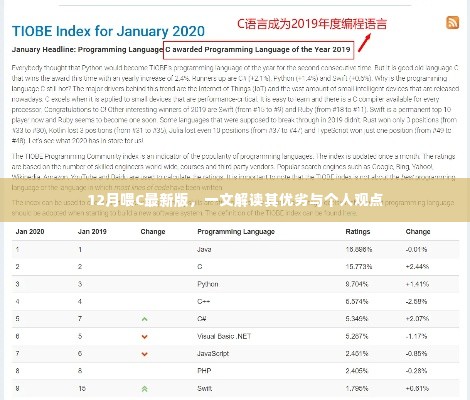 一文解读最新版C软件优劣与个人观点