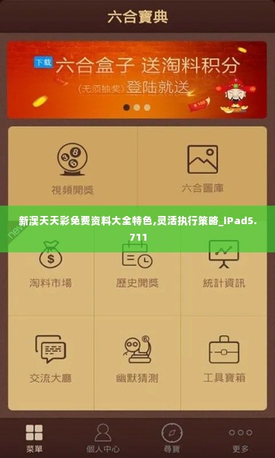 新澳天天彩免费资料大全特色,灵活执行策略_iPad5.711