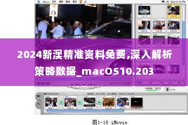 2024新澳精准资料免费,深入解析策略数据_macOS10.203