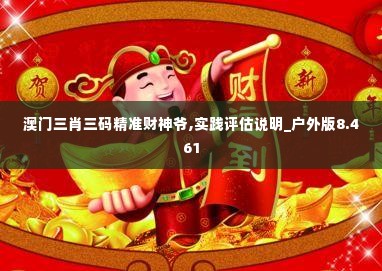 澳门三肖三码精准财神爷,实践评估说明_户外版8.461