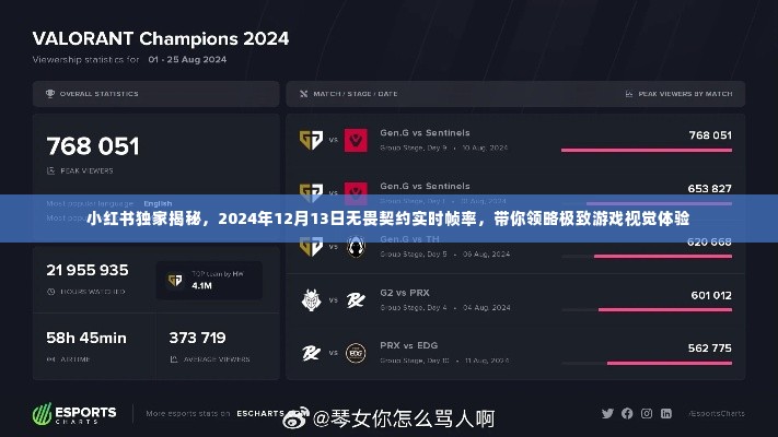 小红书独家预告,无畏契约实时帧率下的极致游戏视觉体验(2024年12月13日)