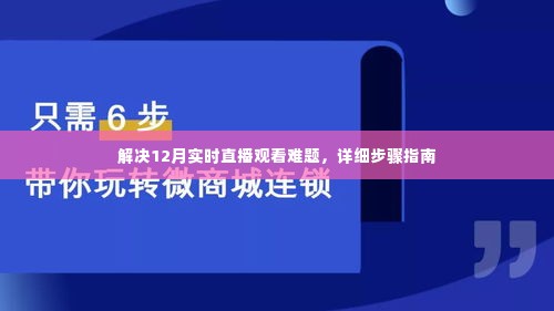 解决直播观看难题,详细步骤指南助力12月实时直播观看体验优化