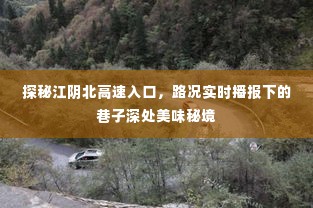 江阴北高速入口探秘,巷子深处美味秘境实时路况播报