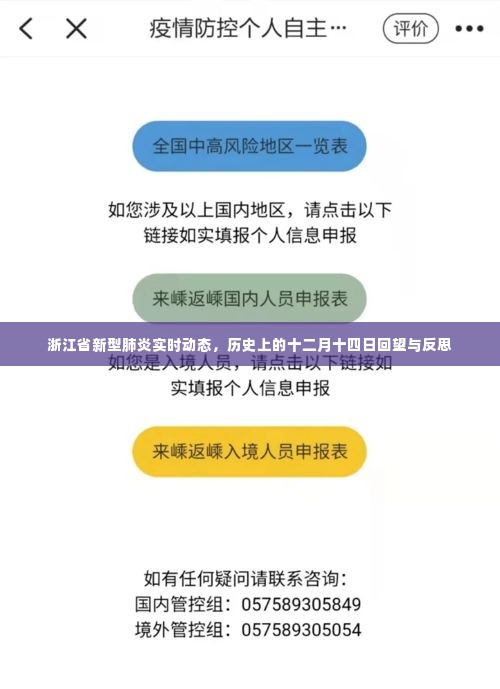 浙江省新型肺炎实时动态,十二月十四日的回望与反思