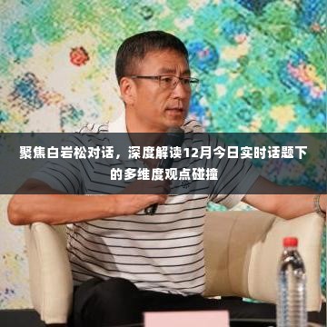 白岩松对话聚焦,实时话题多维度观点碰撞的深度解读