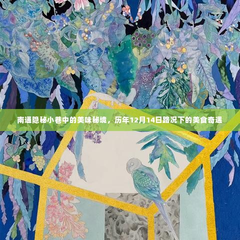 南通隐秘小巷美食奇遇,历年12月14日路况下的美食秘境探索