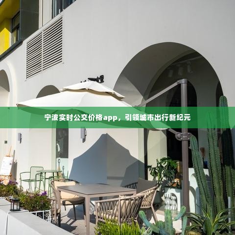 宁波实时公交价格app,引领城市出行新时代