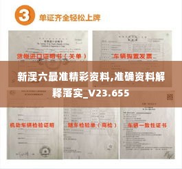 新澳六最准精彩资料,准确资料解释落实_V23.655