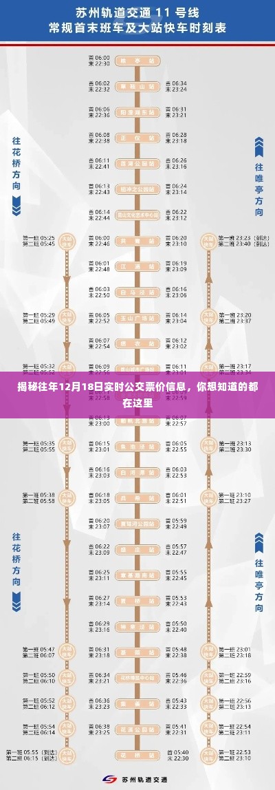 揭秘往年12月18日实时公交票价全攻略,你想知道的都在这里