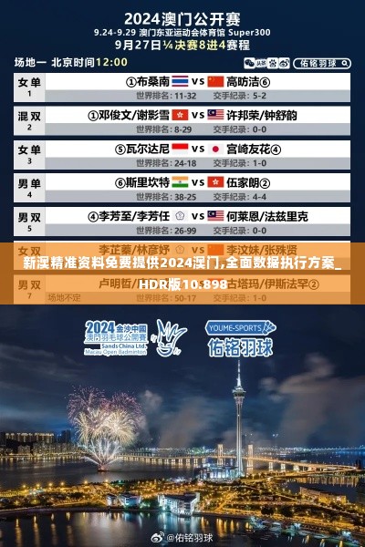 新澳精准资料免费提供2024澳门,全面数据执行方案_HDR版10.898