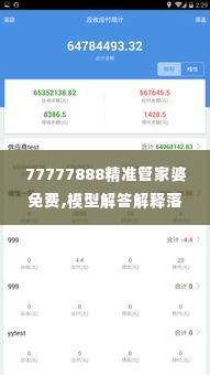 77777888精准管家婆免费,模型解答解释落实_LE版9.414