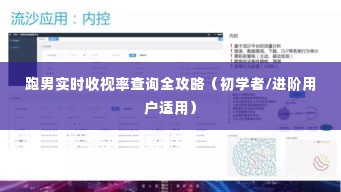 跑男实时收视率查询攻略,初学者与进阶用户通用指南