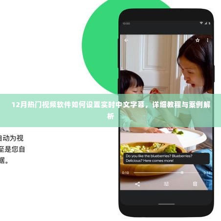 详细教程与案例解析,如何设置视频软件实时中文字幕(十二月指南)