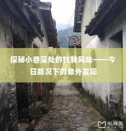 路况中的意外惊喜,小巷深处的独特风味探秘