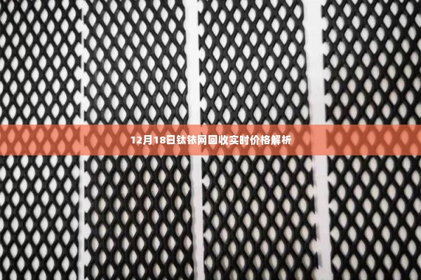 12月18日钛铱网回收价格深度解析