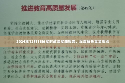 深度解析某某观点,实时政治实践报告(2024年12月18日)