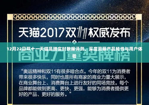双十一天猫品牌实时数据评测报告,产品特性与用户体验深度洞察