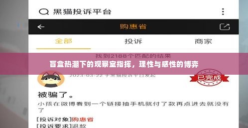 盲盒热潮下的观察室指挥,理性与感性的博弈之道