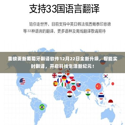 葡萄牙翻译软件重磅升级,智能实时翻译,科技生活新纪元开启!