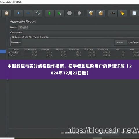 中断线程与实时线程操作指南,从入门到进阶的全面步骤详解(最新2024版)