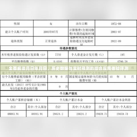 月日年月日综合应用体验评测,历史数据与实时预测的全方位解读