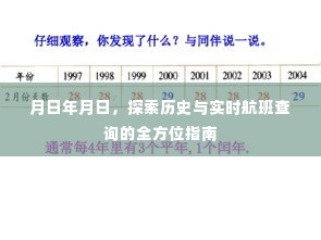 全方位指南,探索历史与实时航班查询的奥秘
