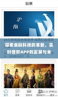实时借款APP的发展革新与未来展望,金融科技的探索之旅