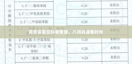 月滑县夏日抖音情缘,八月的浪漫时光