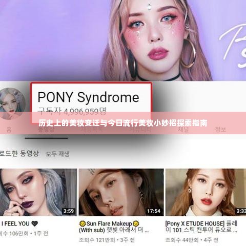 美妆历史变迁与现代流行美妆探索指南