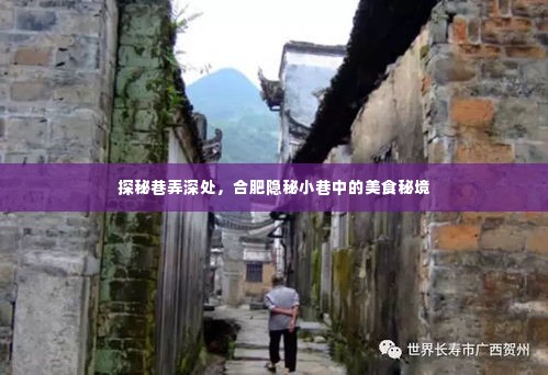 合肥巷弄深处的隐秘美食秘境探索之旅