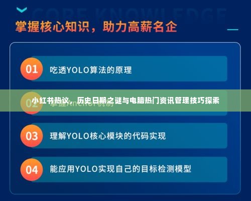 小红书热议下的历史日期之谜与电脑资讯管理技巧探索