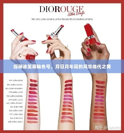 迪奥唇釉色号探秘,月日月年间风华绝代的魅力舞动