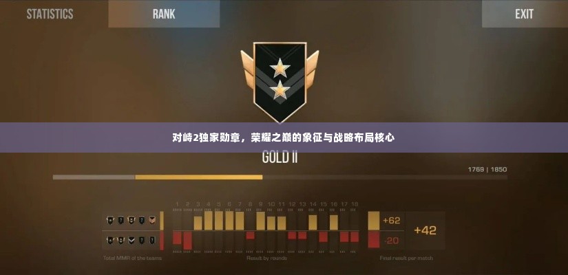 对峙2独家勋章,荣耀之巅的象征与战略布局核心