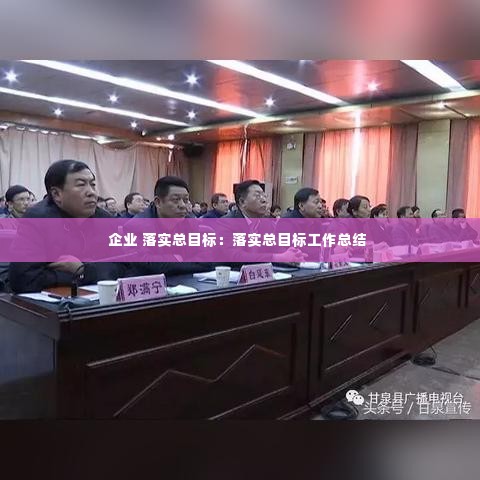 企业 落实总目标：落实总目标工作总结 