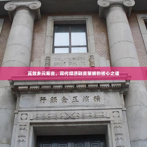 高效多元筹资，现代经济融资策略的核心之道