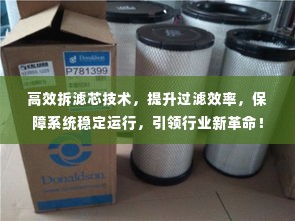 高效拆滤芯技术,提升过滤效率,保障系统稳定运行,引领行业新革命!